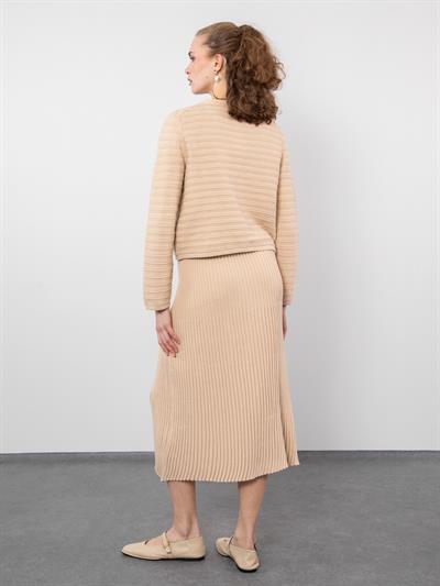 Кардиган с пуговицами из 100% органического хлопка HRK8868BEJ