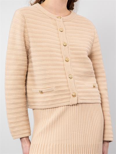 Кардиган с пуговицами из 100% органического хлопка HRK8868BEJ