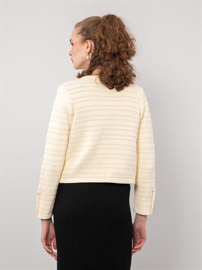 Кардиган с пуговицами из 100% органического хлопка HRK9576KEMIK