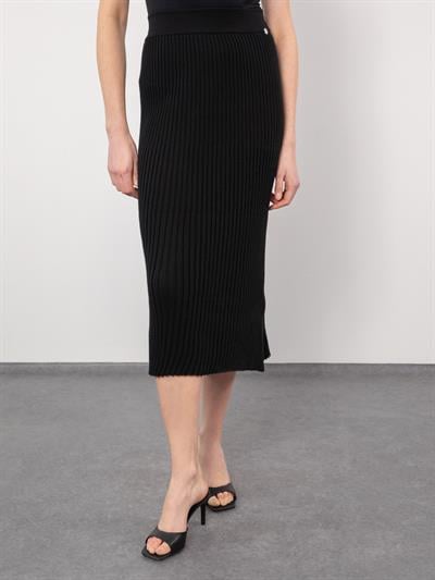 Вельветовая юбка из 100% органического хлопка ETK9798SIYAH