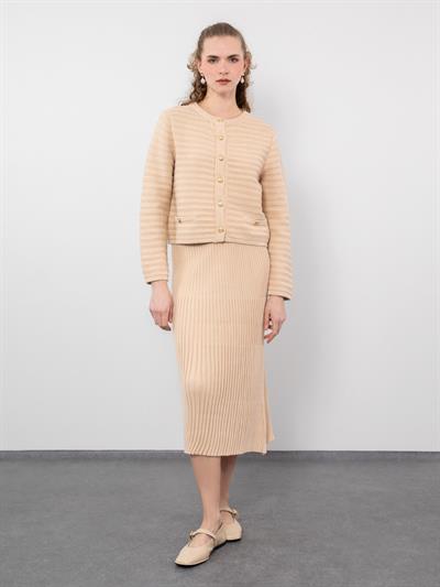 Вельветовая юбка из 100% органического хлопка ETK9798BEJ