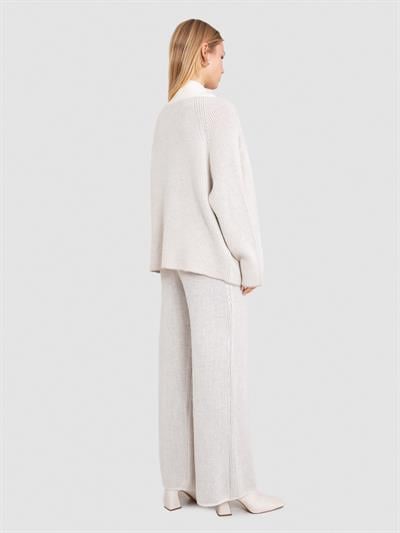 Кардиган из 100% шерсти HRK8040KEMIKBEJ