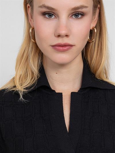 Факторное платье со 100% подтверждением регистрации ELB7758SIYAH