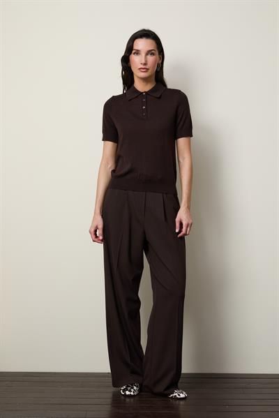 Свитер поло из 100% шерсти