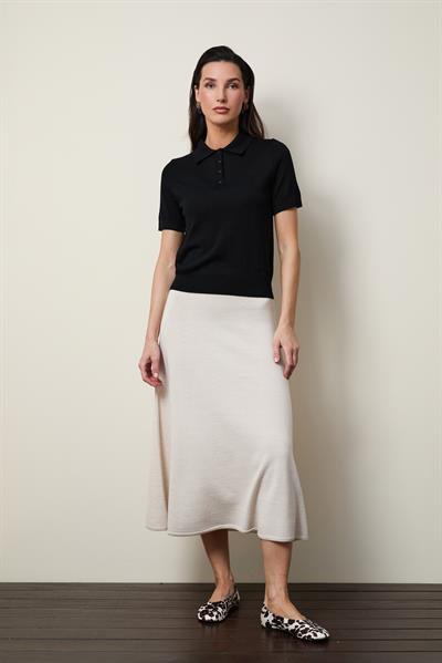 Свитер поло из 100% шерсти