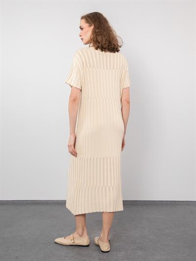 Ажурное вязаное игровое платье ELB9396KEMIKSARI