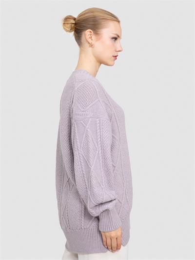 Вид на Свитер KZK8636LILA