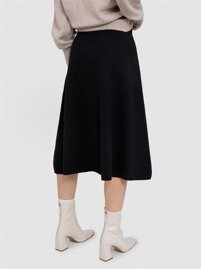 Юбка и смеси ангоры и органического состава ETK7850SIYAH