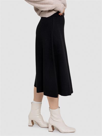 Юбка и смеси ангоры и органического состава ETK7850SIYAH
