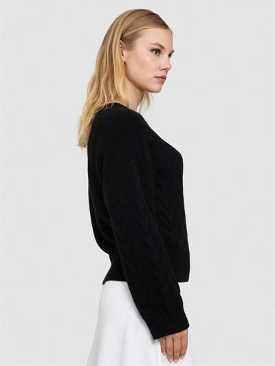 Свитер кабельное вещание KZK8432SIYAH