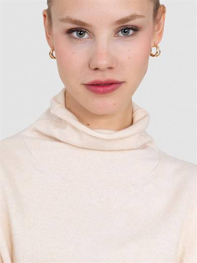 Свитер с ведущим воротником из смесей кашемира KZK7324KEMIK