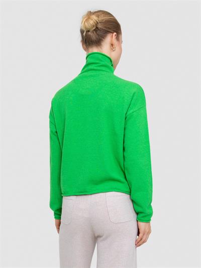Свитер с ведущим воротником из смесей кашемира KZK7324YESIL