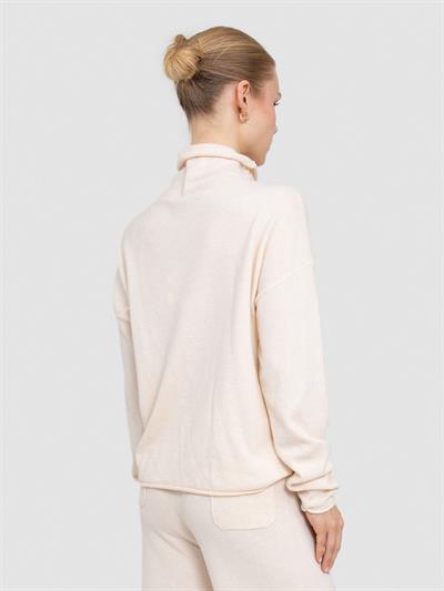 Свитер с ведущим воротником из смесей кашемира KZK7324KEMIK