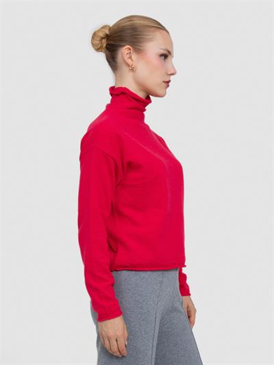 Свитер с ведущим воротником из смесей кашемира KZK7324NARCICEGI