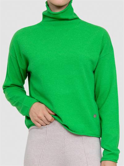 Свитер с ведущим воротником из смесей кашемира KZK7324YESIL