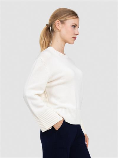 Система Свитер с вырезом из смесей шерсти и кашемиры KZK7802KEMIK