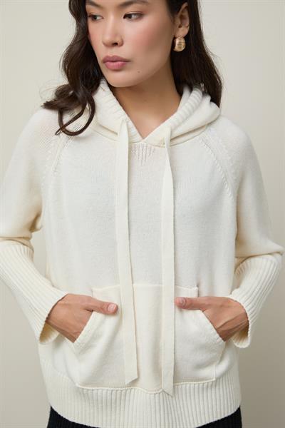 Худи из кашемировой и шерстяной смеси KZK12820KEMİK