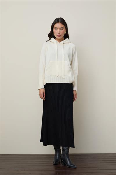 Худи из кашемировой и шерстяной смеси KZK12820KEMİK