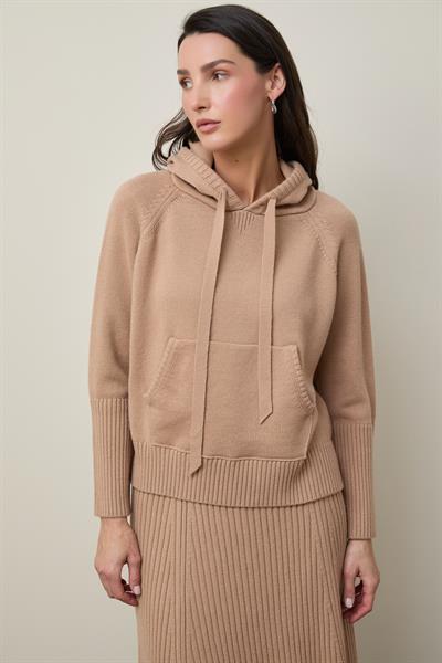 Худи из кашемировой и шерстяной смеси KZK12820KOYUBEJ