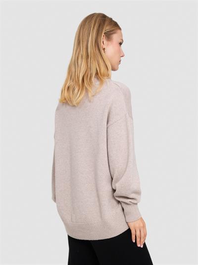 Свитер из смесей шерсти и кашемира KZK8218BEJ