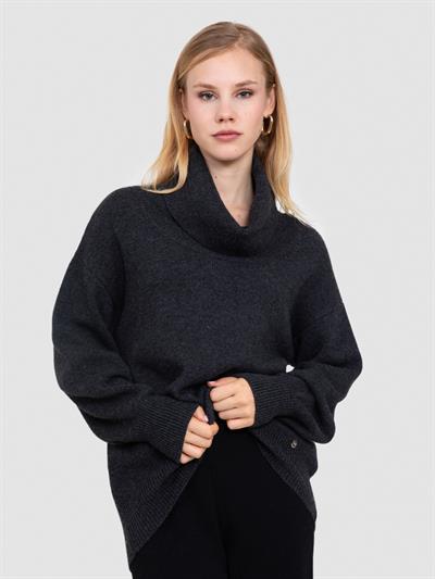 Свитер из смесей шерсти и кашемира KZK8218ANTRASIT