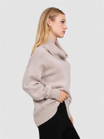 Свитер из смесей шерсти и кашемира KZK8218BEJ