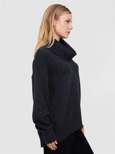 Свитер из смесей шерсти и кашемира KZK8218ANTRASIT