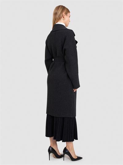 Кардиган из смеси шерсти и кашемира с поясом HRK8642KOYUANTRASIT