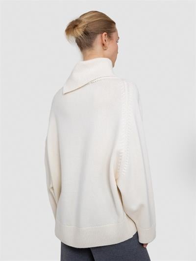 Свитер с ведущим воротником из смесей шерсти и кашемира KZK8216KEMIK