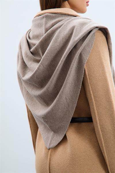 Шарф из смеси кашемира и шерсти AKS992KOYUMELANJ