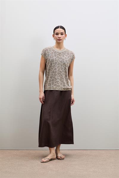 Свитер с животным принтом