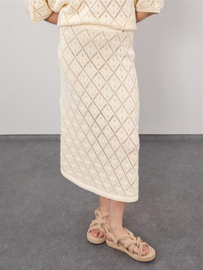 Ажурная юбка из смеси органического хлопка ETK8052KEMIK