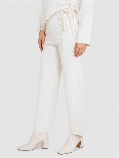 Прямые брюки из смеси органического хлопка PNT8186KEMIK