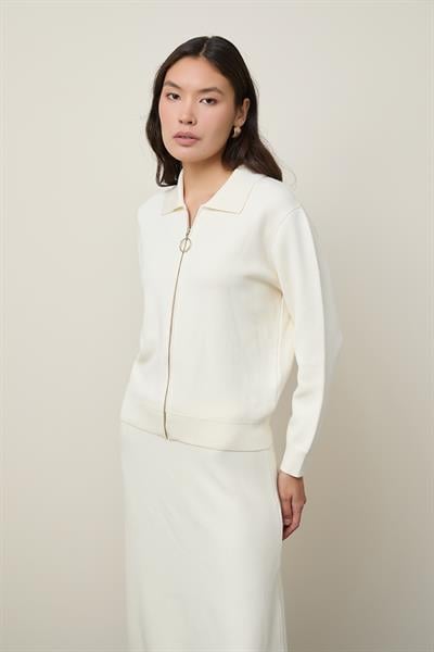 Кардиган на молнии из смеси органического хлопка HRK12758KEMİK