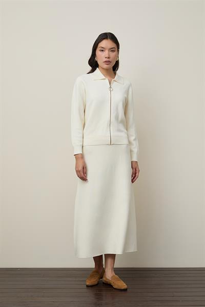 Кардиган на молнии из смеси органического хлопка HRK12758KEMİK