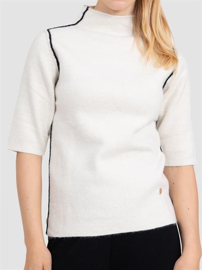 Свитер из смесового органического хлопка с начесом KZK7520KEMIK