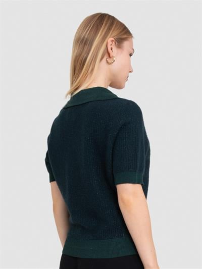 Свитер из смесового органического хлопка с начесом KZK8448HAKI