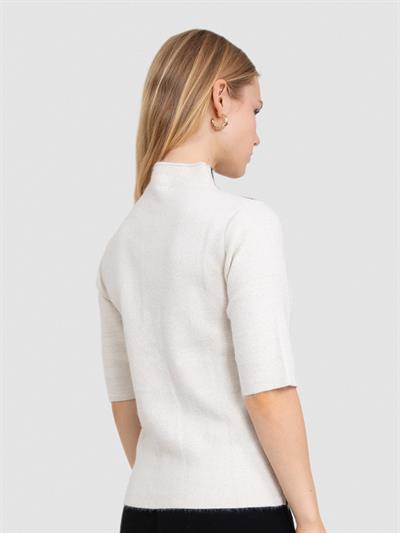 Свитер из смесового органического хлопка с начесом KZK7520KEMIK