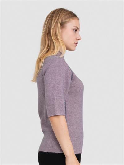 Свитер из смесового органического хлопка с начесом KZK7520ANTRA PUDRA