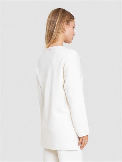 Двубортный кардиган из смеси органического хлопка HRK8184KEMIK