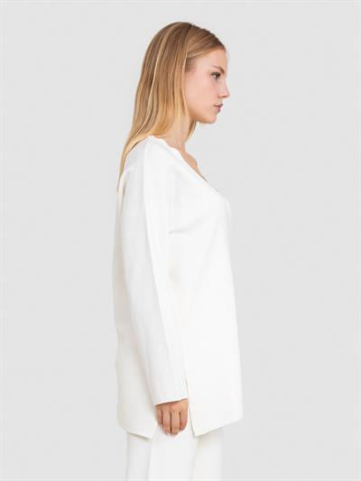 Двубортный кардиган из смеси органического хлопка HRK8184KEMIK