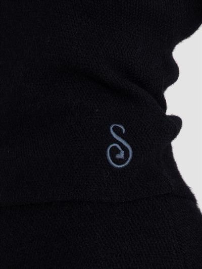 Топ из смеси органического хлопка с металлизированной нитью ATL8248SIYAH