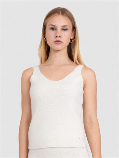 Топ из смеси органического хлопка с металлизированной нитью ATL8248KEMIK