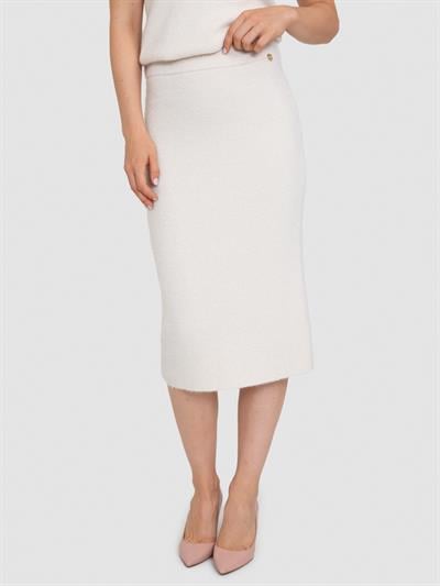 Юбка из органического хлопка с металлизированной нитью ETK8248KEMIK