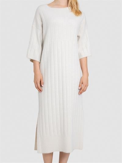 Платье из органического материала с металлизированной нитью ELB7364KEMIK