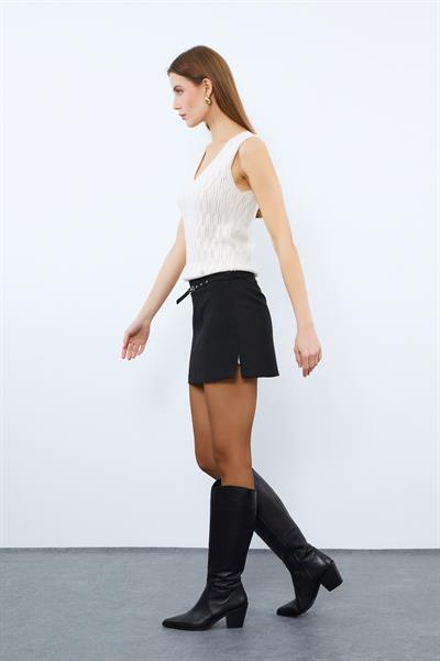 Топ из смеси органической шерсти и органического хлопка ATL9210KEMİK