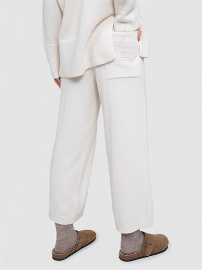 Трикотажное платье в рубчик из 100% органической шерсти PNT7090KEMIK