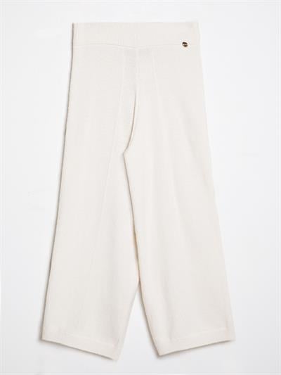 Трикотажное платье в рубчик из 100% органической шерсти PNT7090KEMIK