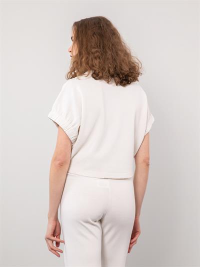 Кардиган с воротником-поло и пуговицами HRK9582KEMIK 