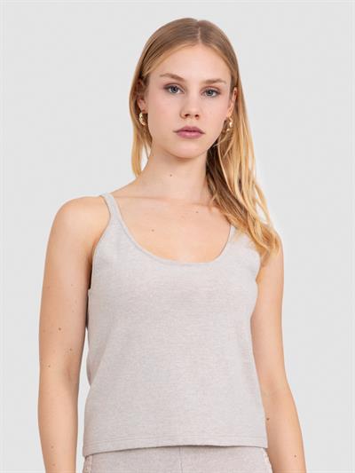 Топ из смесового кашемира с ремешками ATL8874TAS